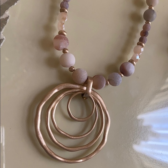 Simply Noelle Jewelry Bluesilver Or Pinkgold Necklace Poshmark